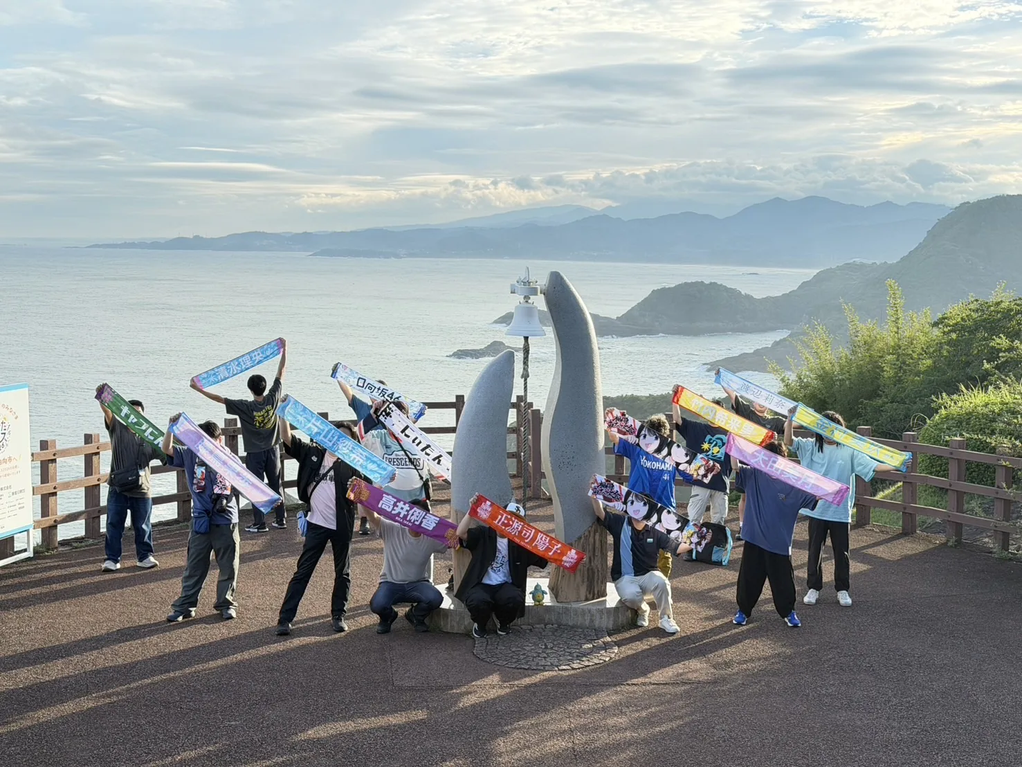 クルスの海で集まったふくおひメンバー